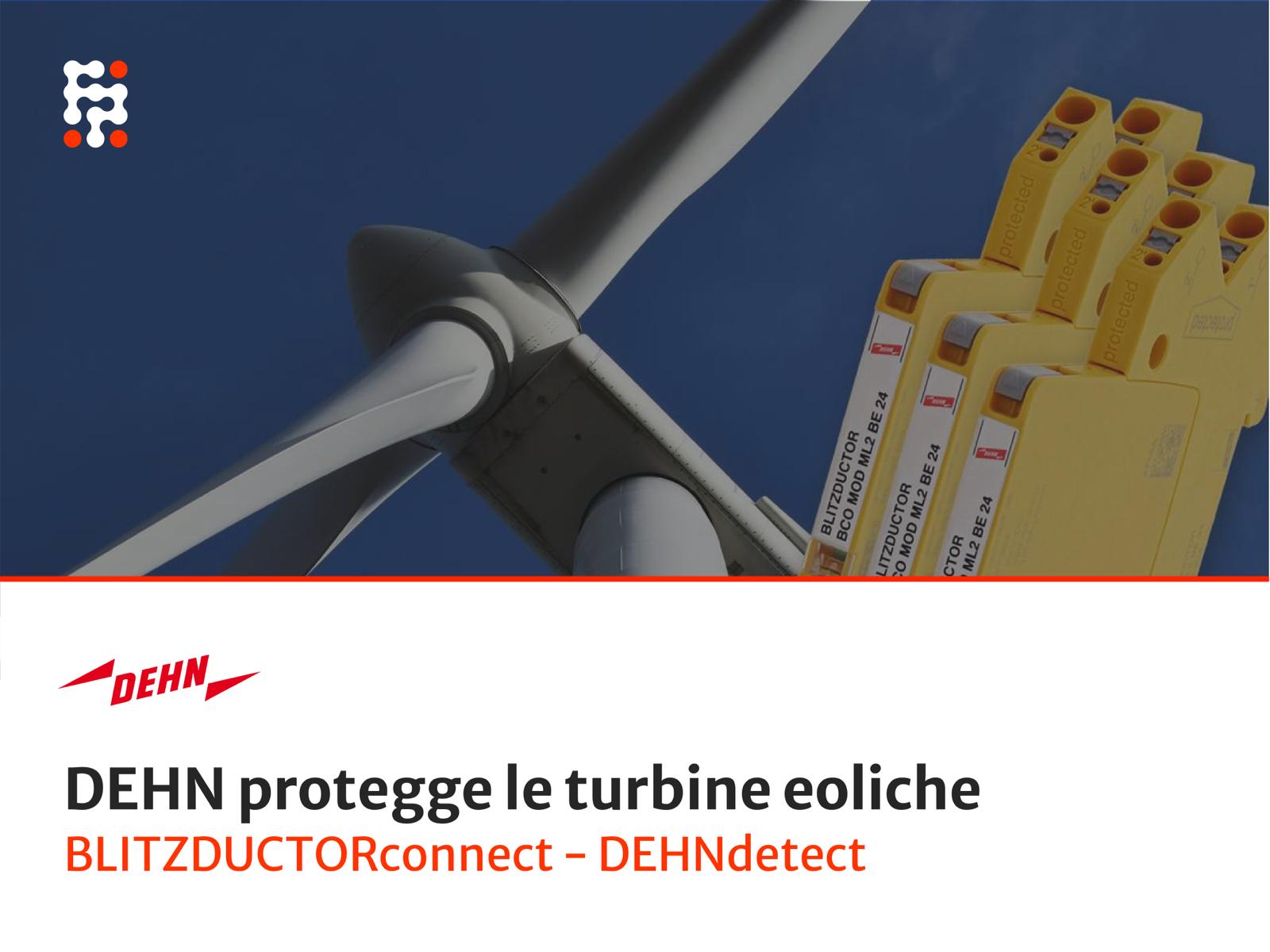 DEHN protegge le turbine eoliche