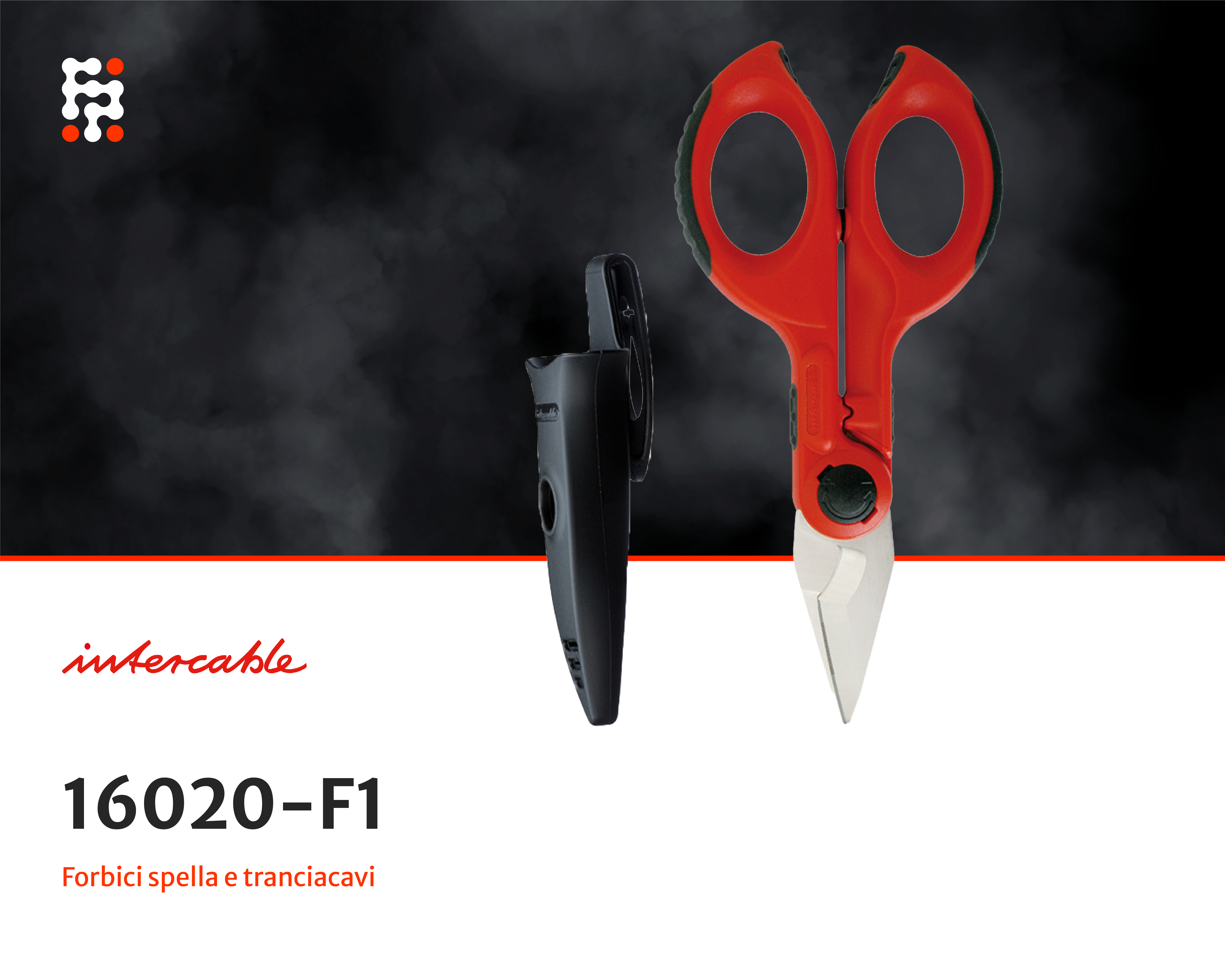 16020-F1 Forbici spella e tranciacavi