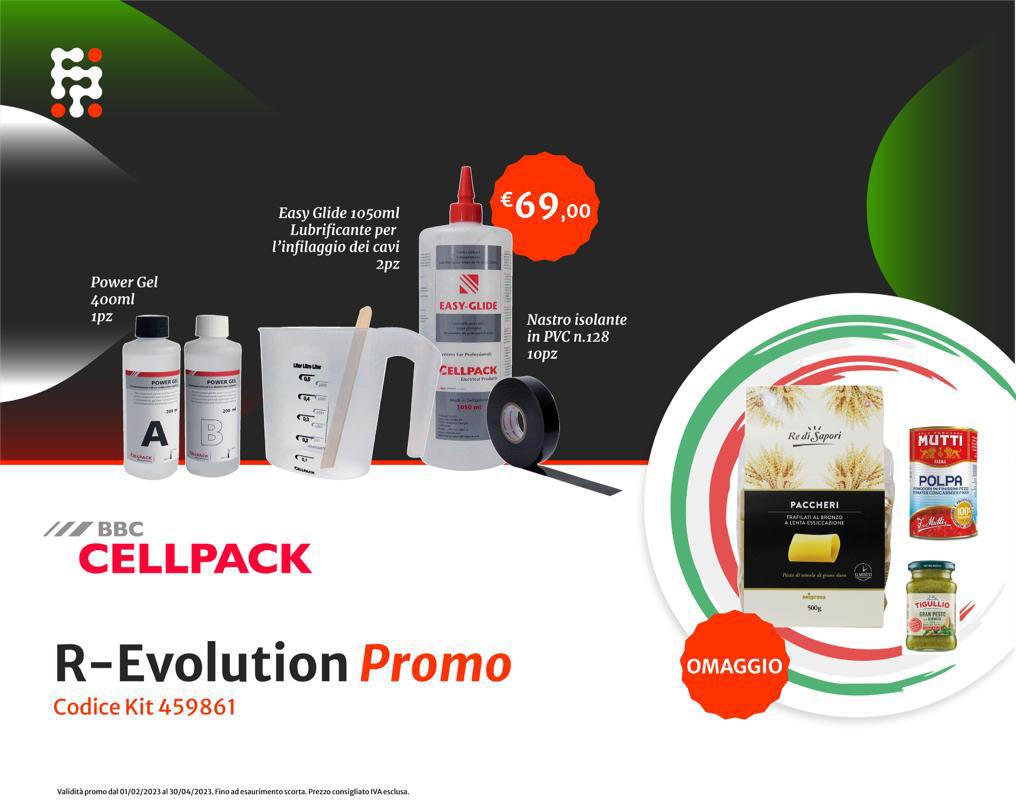 La nuova promozione Cellpack da non perdere R-Evolution