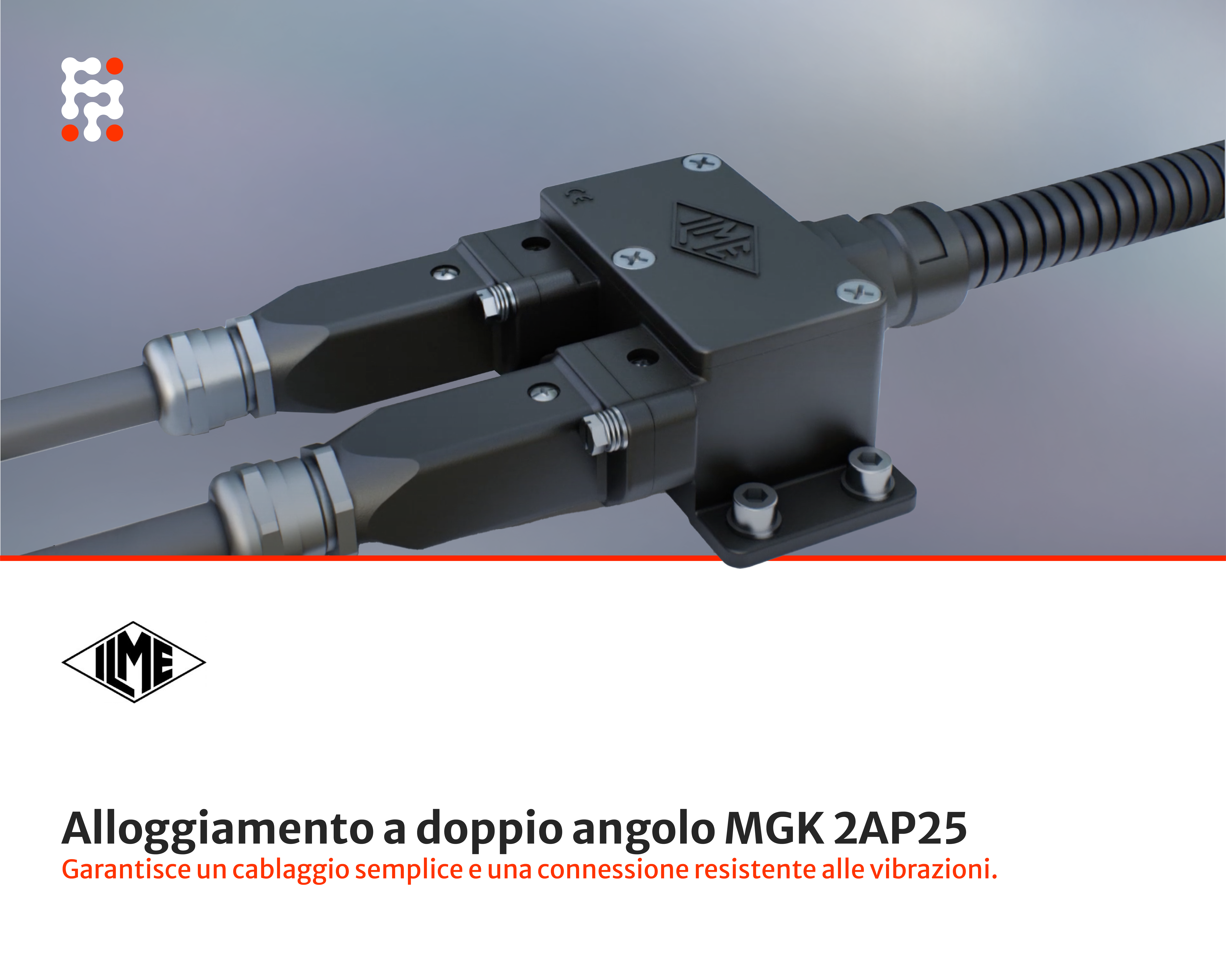 Custodia ad angolo doppia MGK 2AP25 – ILME