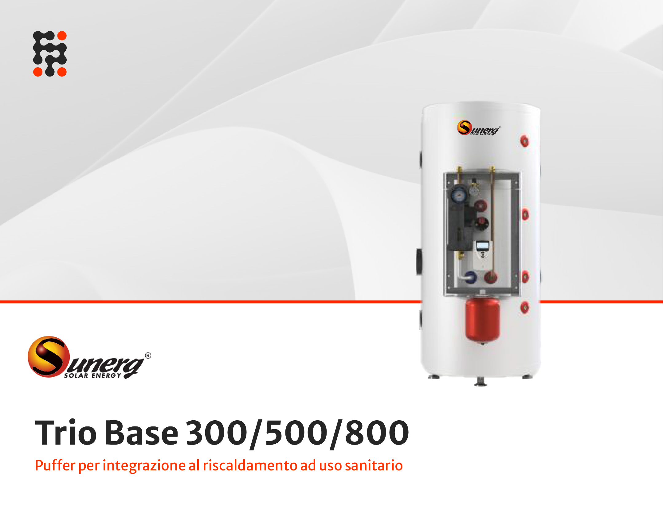 Nuovo bollitore Trio Base da 300/500/800 – Sunerg