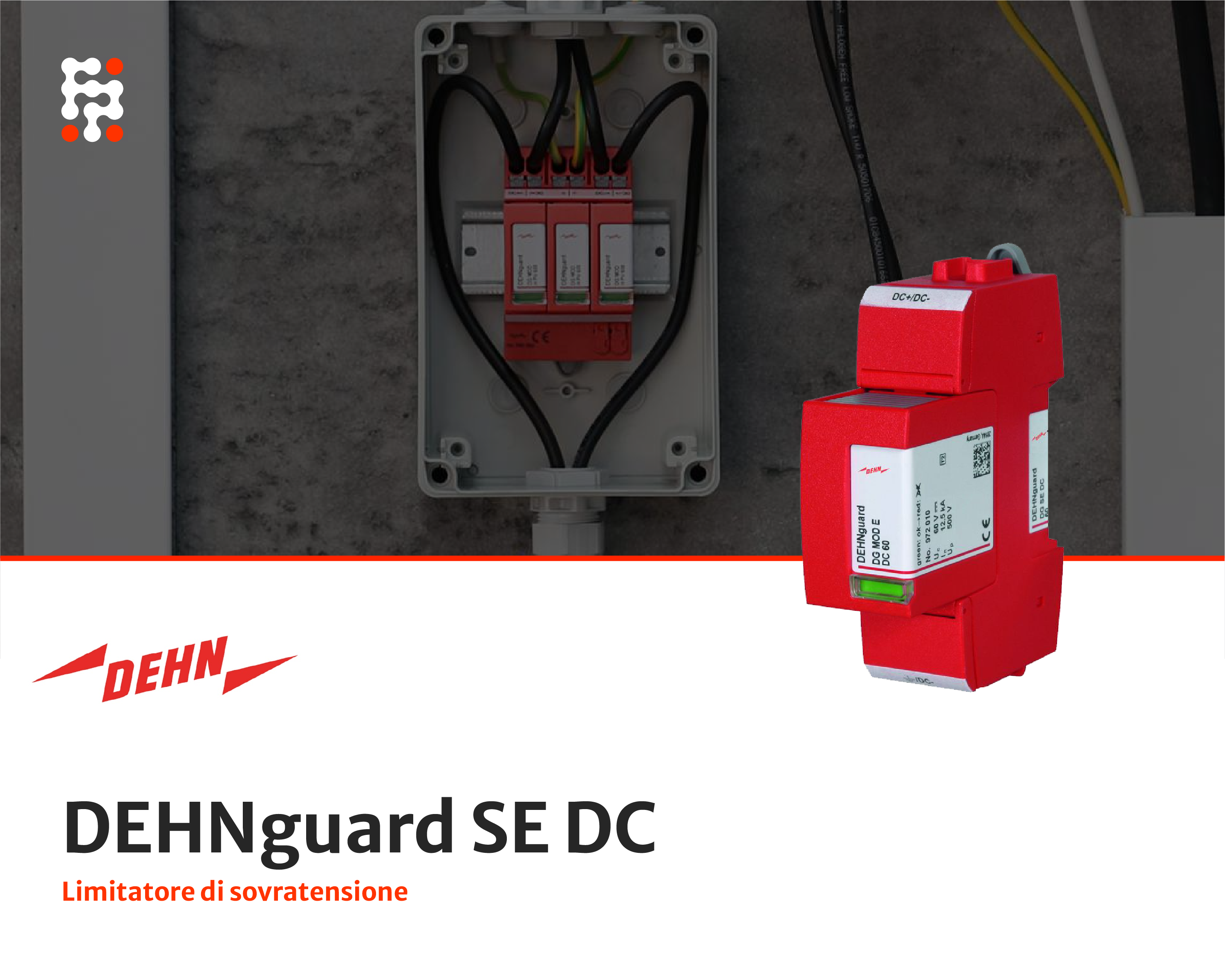 Limitatore di sovratensione DEHNguard SE DC