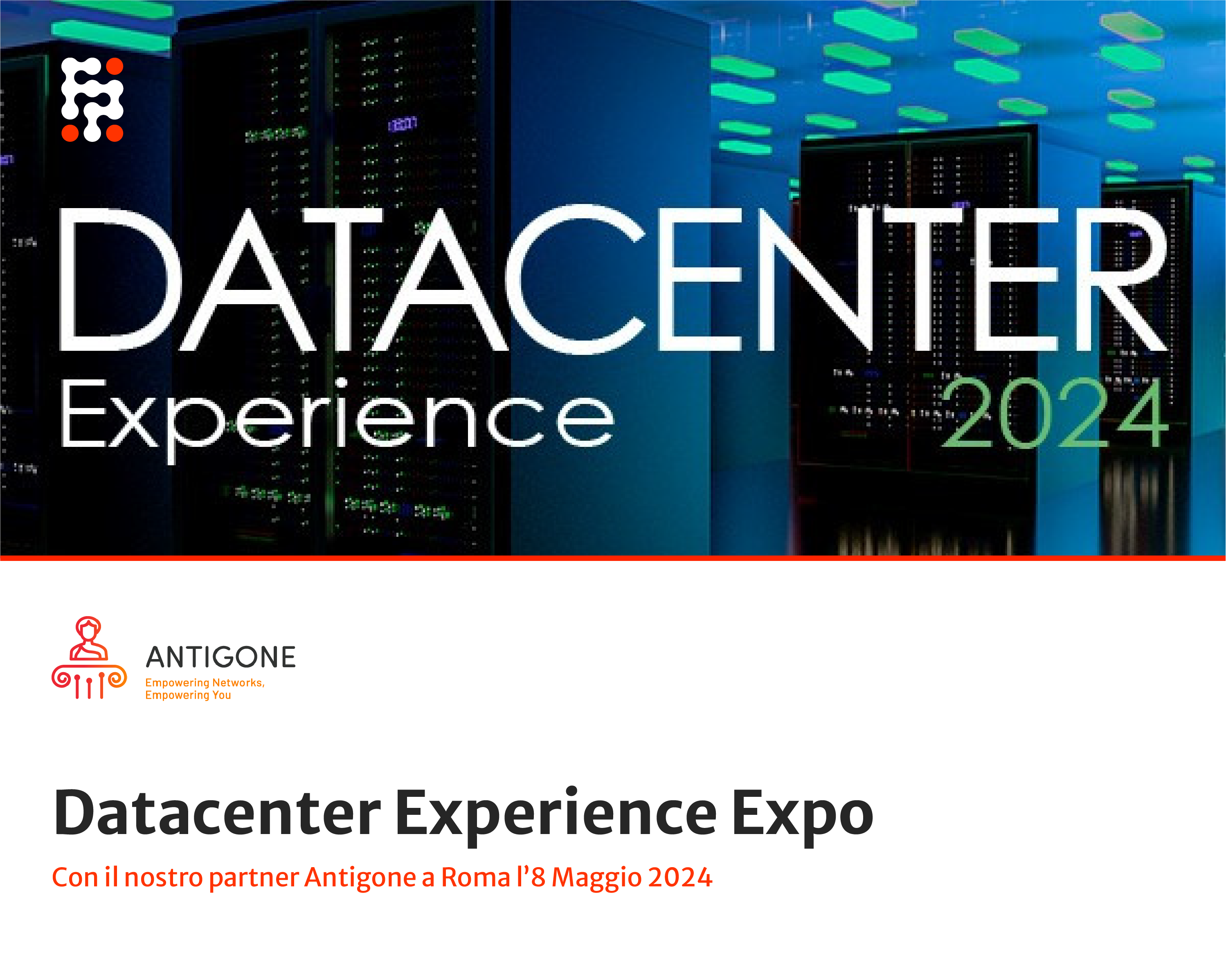 Con Antigone al Datacenter Experience Expo Roma