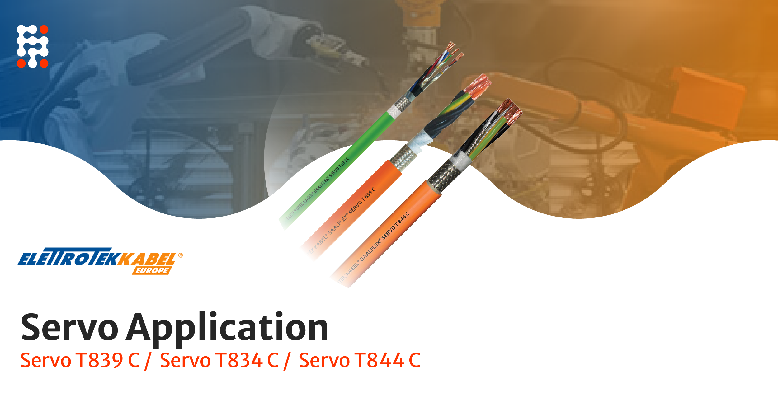 Application Servo di Elettrotek Kabel